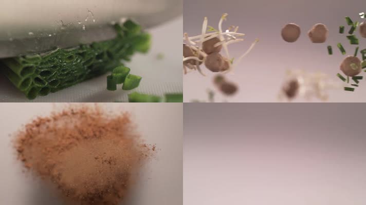 创意美食食材爆炸广告素材