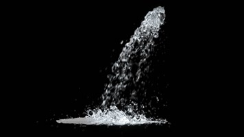 写实流体瀑布水柱喷特效(循环带通道) 写实流体瀑布水柱喷特效(循环带通道)