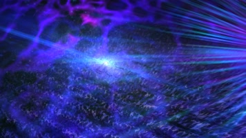 紫色粒子光线背景