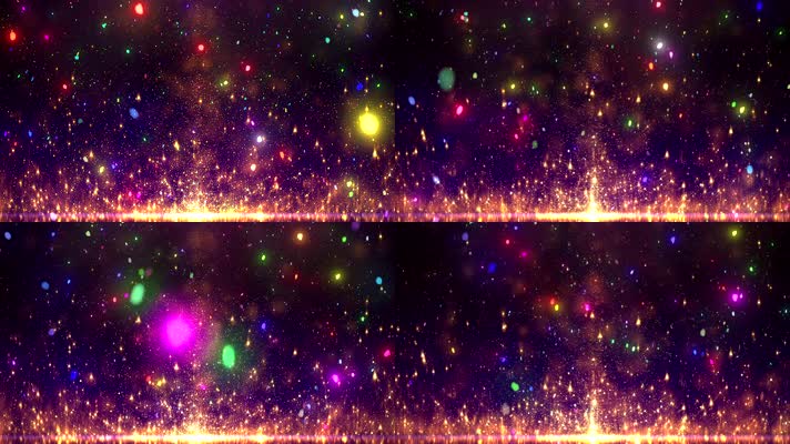 橙色火焰大屏4K