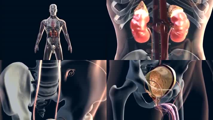3D肝医疗动画视频