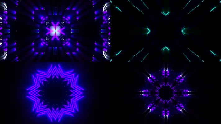 动感时尚光影说唱舞台