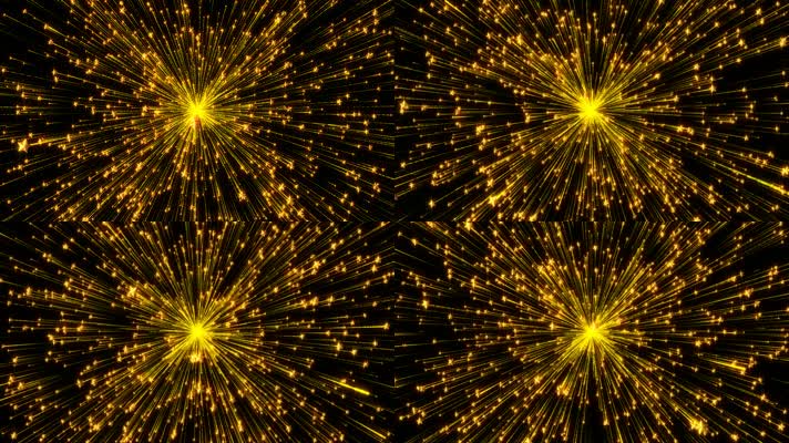 大气的光线五角星素材