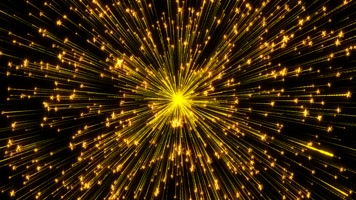 大气的光线五角星素材