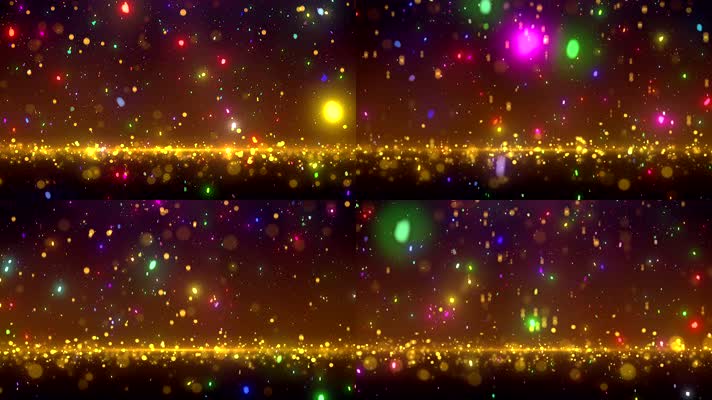 梦幻舞台彩色荧光舞台背景