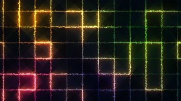 4K免费动感迷宫方块