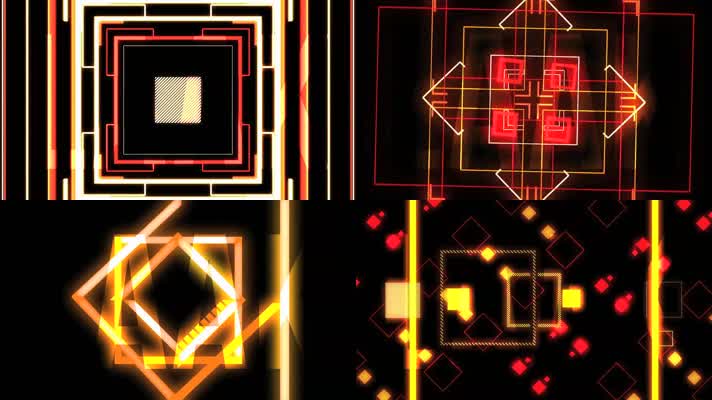 动感快节奏空间 