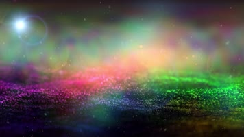 尘埃梦幻五彩粒子背景