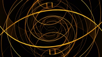 橙色科技线条旋转运动光效线性动感变化视觉 橙色科技线条旋转运动光效线性动感变化视觉