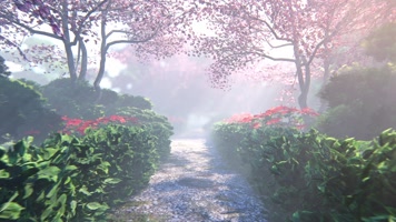 唯美三维季节变换（30秒）