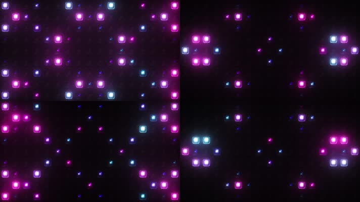 彩色爆闪灯通用舞台背景