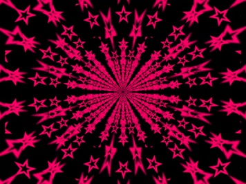 动感五角星彩色