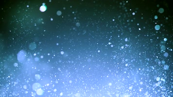 梦幻蓝色粒子光斑抒情背景