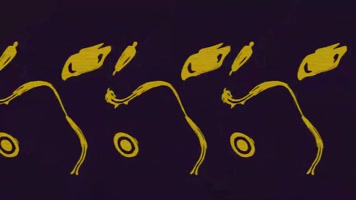 彩色时尚人物重影扭曲vj酒吧视频