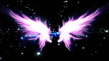 动感星光全息演出天使翅膀婚礼活动舞蹈舞台