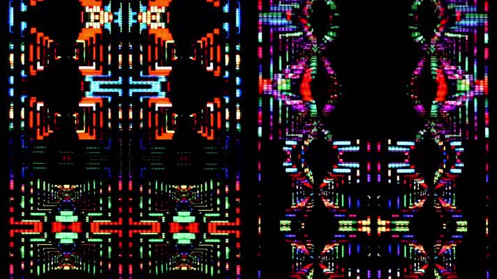 动感时尚炫酷大气粒子dj音乐律动背景素材