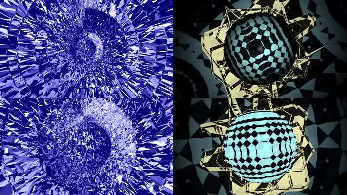 4K球体vj酷炫视频