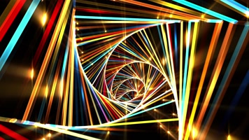 五彩缤纷彩虹隧道背景