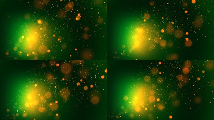 金色粒子光斑抒情背景