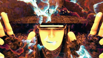 时尚人物说唱噪点vj开场