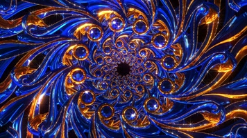 奢华民族舞蓝色宝石背景