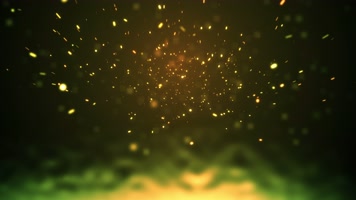 金色粒子冲屏
