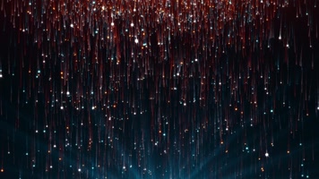 粒子星光线条旋转