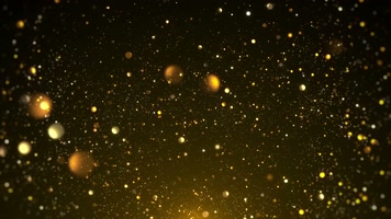 金色粒子光斑唯美背景