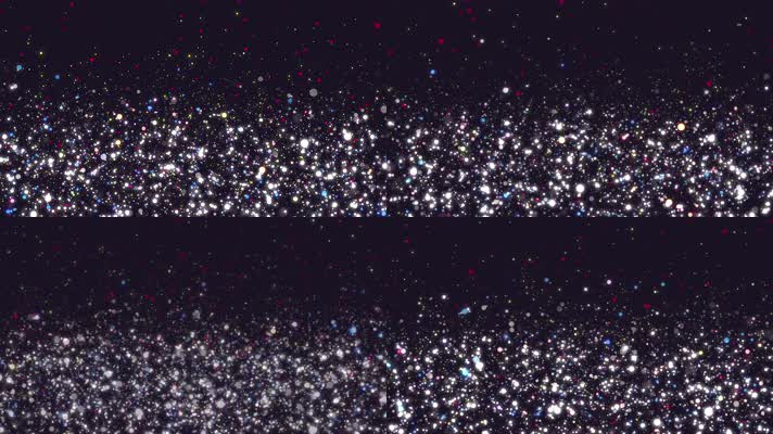 底部粒子上浮合成叠加