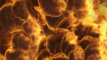 火焰冲屏循环（alpha通道）