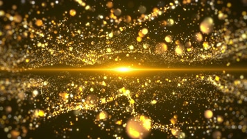 金色粒子空间唯美背景 金色粒子空间唯美背景