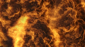 火焰冲屏循环（alpha通道）