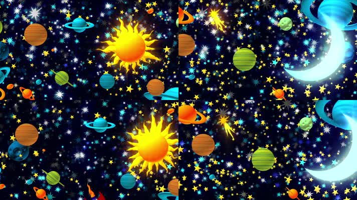 原版梦想星球乐园背景（精品卡通）