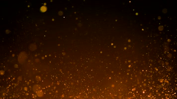 金色粒子光斑抒情唯美