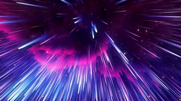 紫色流星梦幻粒子背景