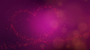 唯美粒子心舞台背景