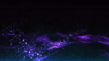 紫色抒情粒子大屏（可合成）