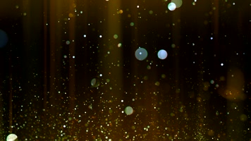 抒情金色光斑上升