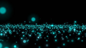 朦胧粒子光斑底边非循环透明通道