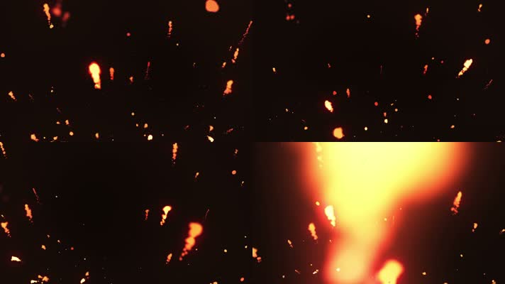 战场火焰灾难火焰天火合成 (2)