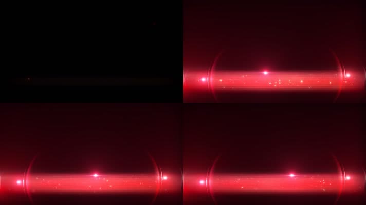 高档粒子光晕字幕条alpha通道