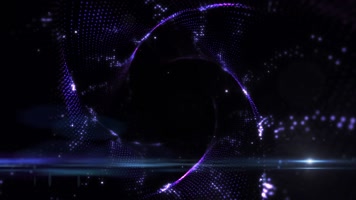 紫色抒情粒子大屏