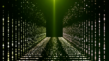 4K梦幻粒子水晶循环