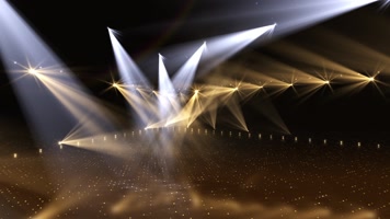 原版金色灯光舞台背景