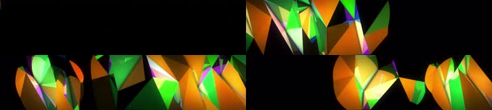 5K原版超宽屏色彩艺术流动 