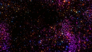 唯美紫色粒子海洋（精品）