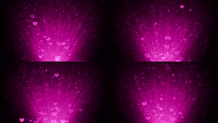 唯美粉色心形背景