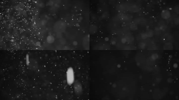 雪花特效叠加合成 (6)