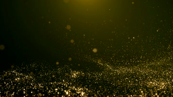 史诗金色粒子飞扬