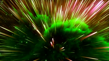 4K烟雾神秘粒子生长